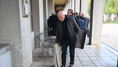 FOTO: Mezi přítomnými, kteří přišli dát Šatrovi poslední sbohem byl i Felix Slováček.