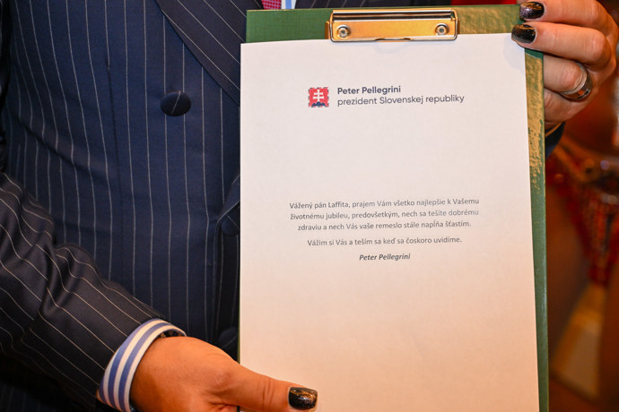 Dopis, který Pellegrini poslal Osmanovi.