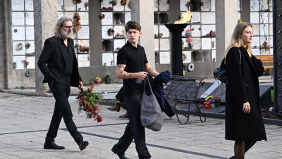 FOTO: Pohřeb Jana Šatry.