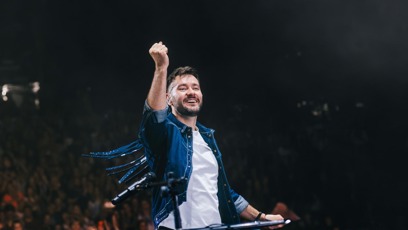 FOTO: Marek Ztracený plný nadšení.