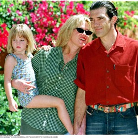 Stella, Melanie a Antonio v době, kdy ještě tvořili šťastnou rodinku.