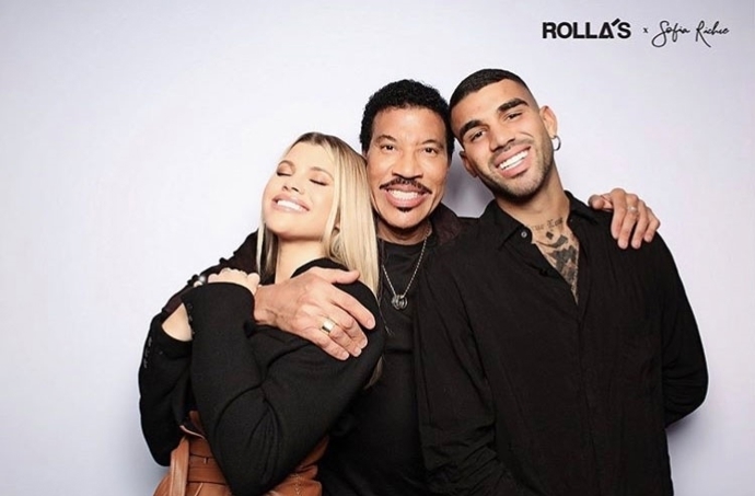 Lionel Richie s dcerou Sofií, která je televizní herečkou a modelkou, a synem Milesem, jenž se rovněž věnuje modelingu.