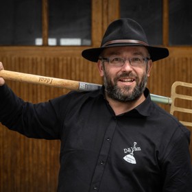 Daniel Sterzik, známý jako Vidlák. 