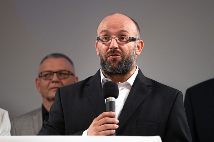 Daniel Sterzik, známý jako Vidlák. 