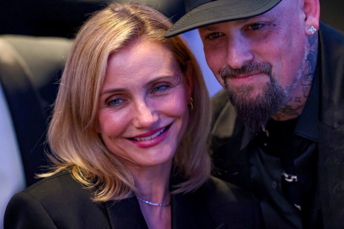 Cameron Diaz s hudebníkem Benjim Maddenem.