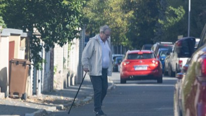 FOTO: Jiří Adamec se vrátil domů z pečovatelského domu.