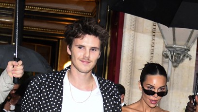 FOTO: Cruz Beckham a Jackie Apostel.