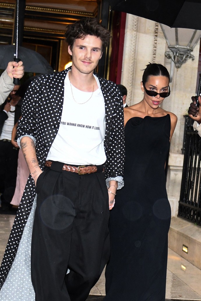 Cruz Beckham a Jackie Apostel.