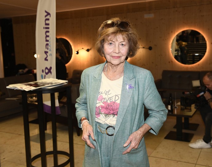 Jana Jiskrová oslavila 82. narozeniny.