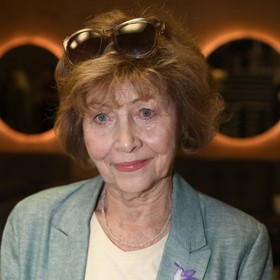 Herečka Jana Jiskrová.  