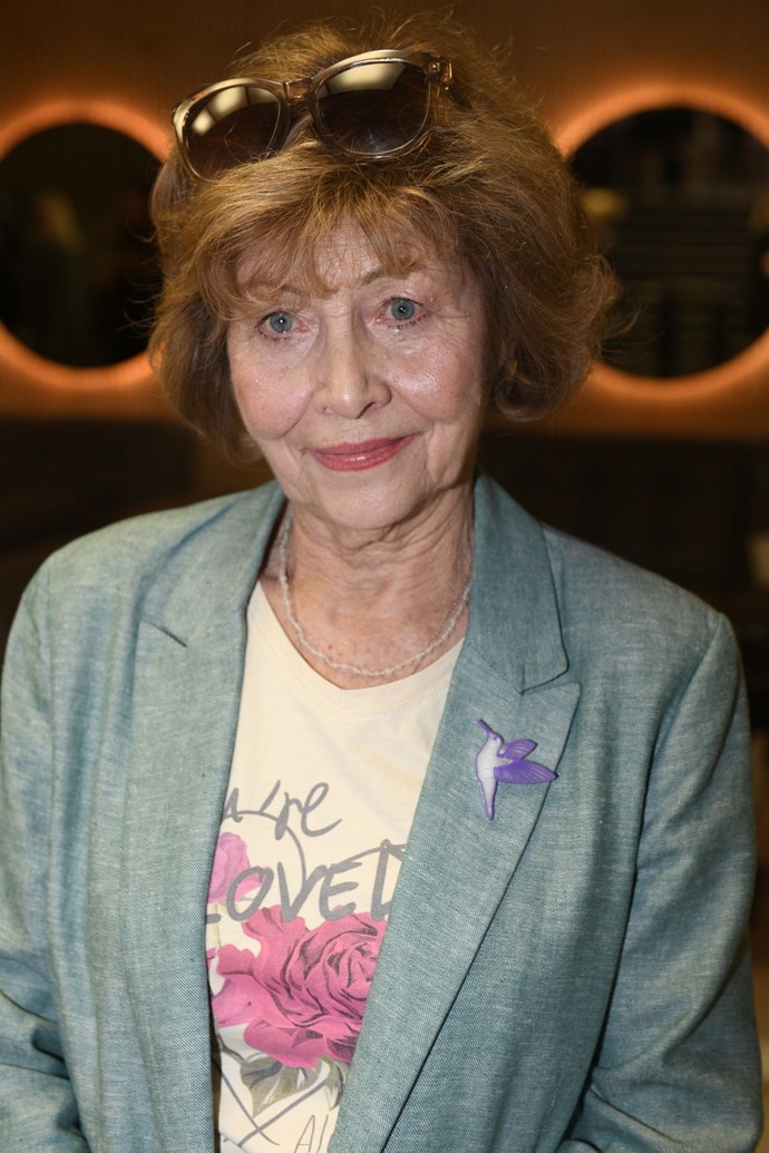 Herečka Jana Jiskrová.  