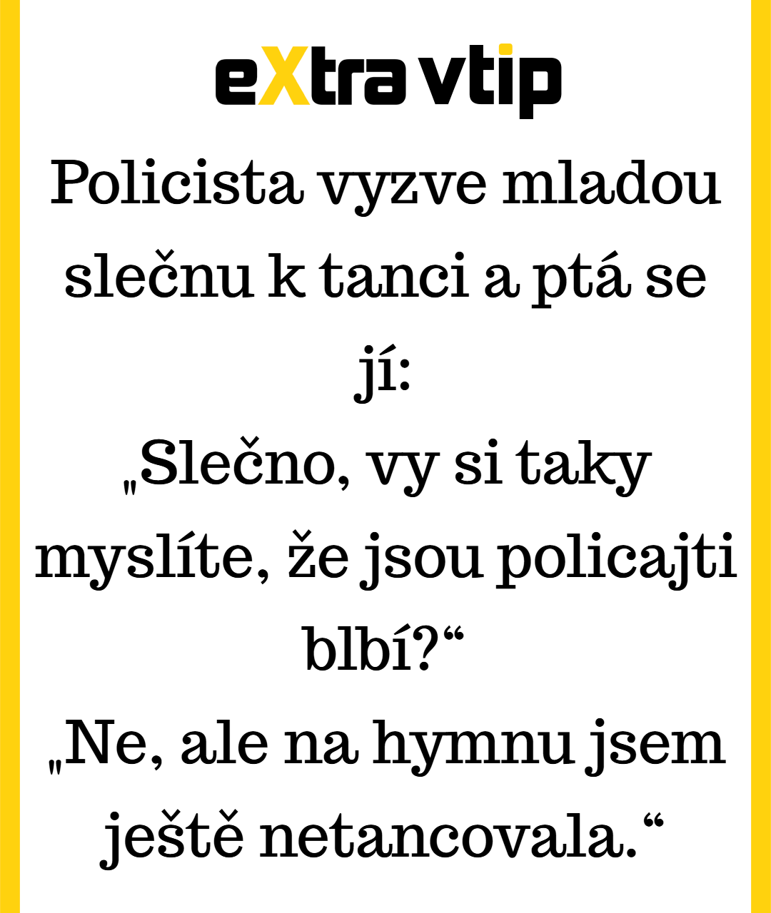 Policajt na parketu aneb když zaznívá státní píseň
