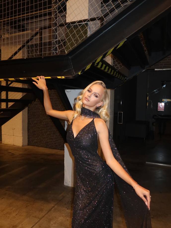 Salma Hájek šla módní přehlídku v Bratislavě.