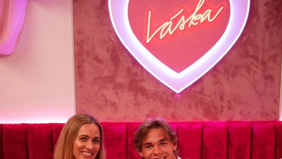 FOTO: Klára Kořáňová do vily přišla ve velkém stylu.