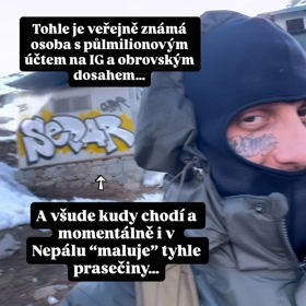 Adam a Káťa, kteří stojí za profilem Hory a svět, informovali o tom, proč je chování Separa podle nich špatné.