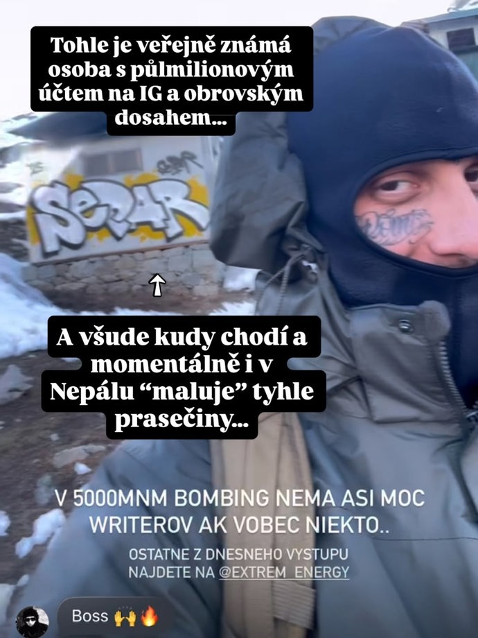 Adam a Káťa, kteří stojí za profilem Hory a svět, informovali o tom, proč je chování Separa podle nich špatné.

