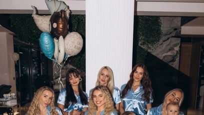 FOTO: Natálie Kočendová si svou baby shower užila po boku svých kamarádek.