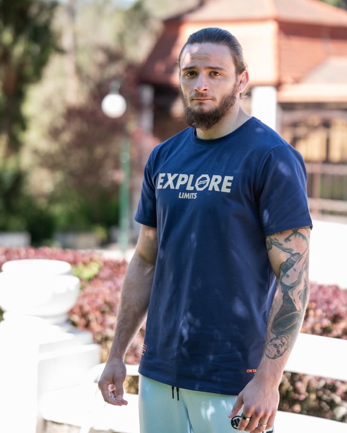 Zápasník Tomáš Mudroch. 