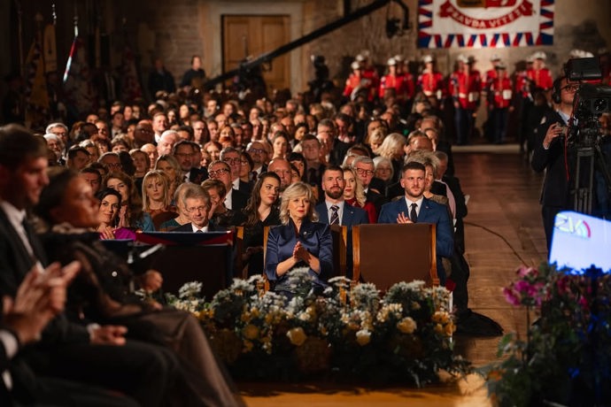 Eva Pavlová zazářila na loňském předávání státních vyznamenání.
