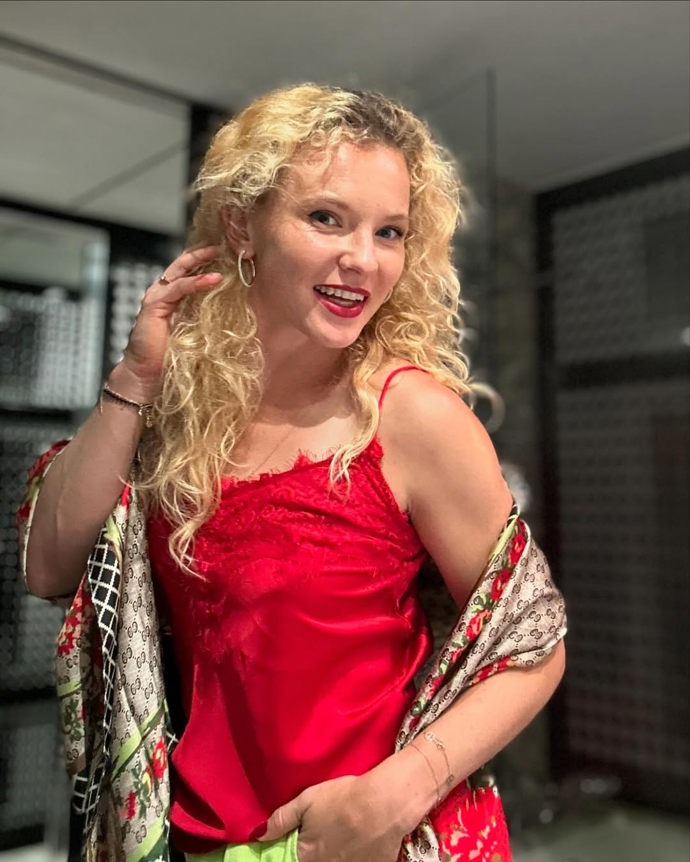 Kateřina Siniaková je v módě kreativní.