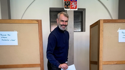 FOTO: Volit byl i politik Robert Šlachta.