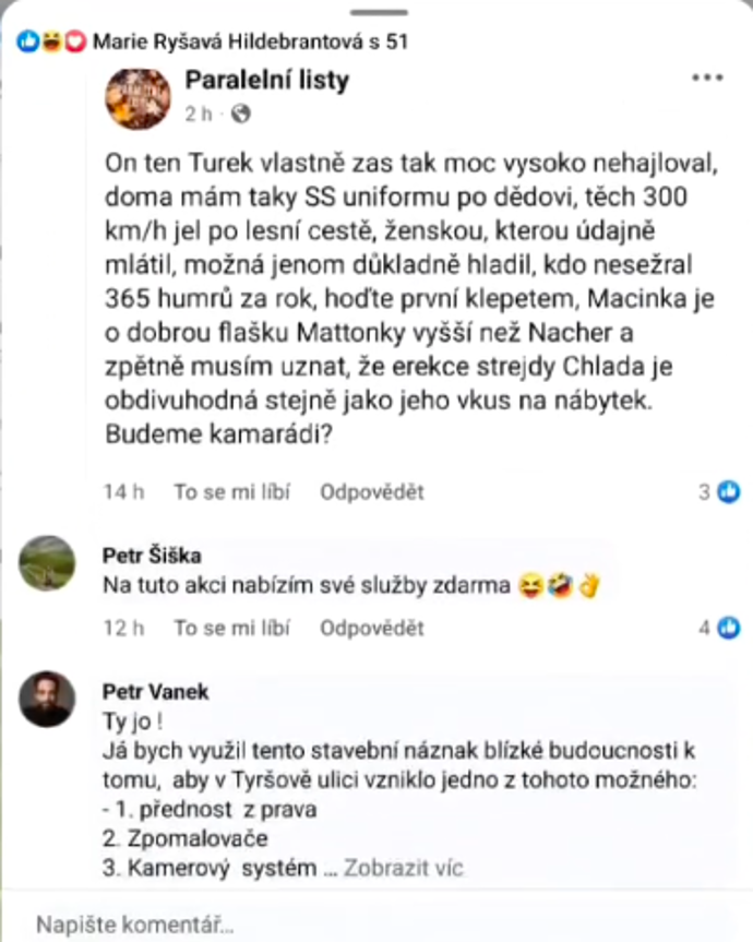Za vším stojí politický podtext.