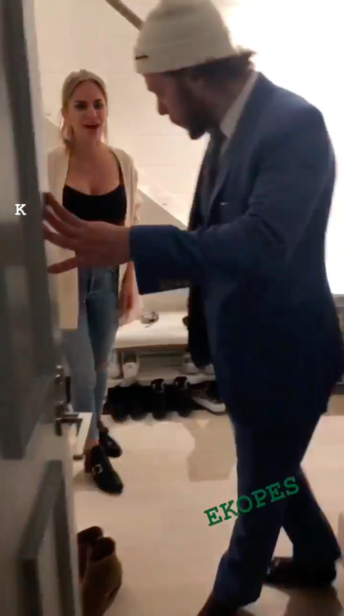 Pastrňák se svou ženou Rebeccou.