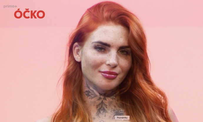 Tereza Osladilová se objevila nahá v  Naked Attraction.