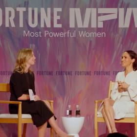 Meghan se zúčastnila konference vlivných žen.