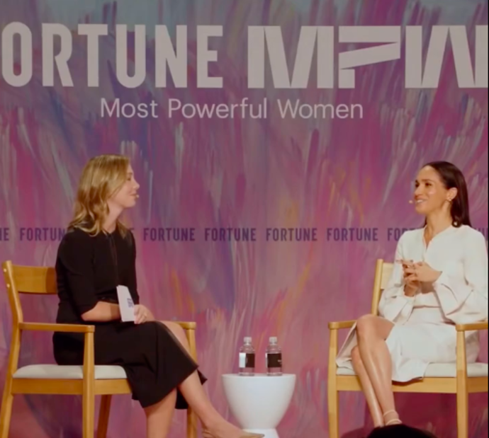 Meghan se zúčastnila konference vlivných žen.