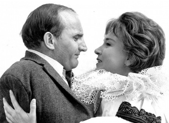 Jana Dítětová a Josef Somr ve filmu Žert.