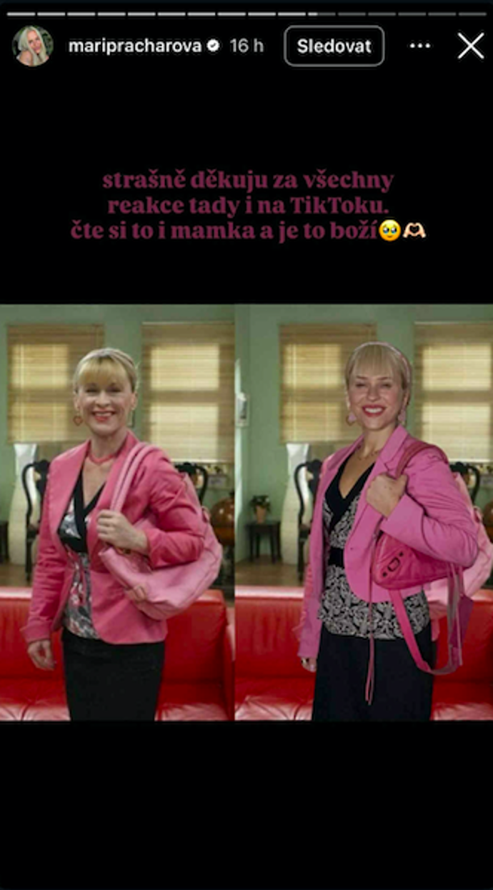 Mariana je své mamince coby Marcelce neskutečně podobná.