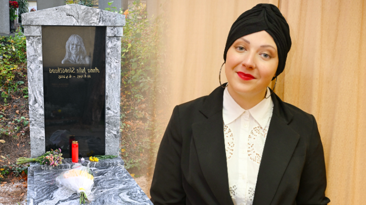 Hrob Aničky Slováčkové odhalen: Zpěvačka se půl roku po smrti dočkala pietního místa