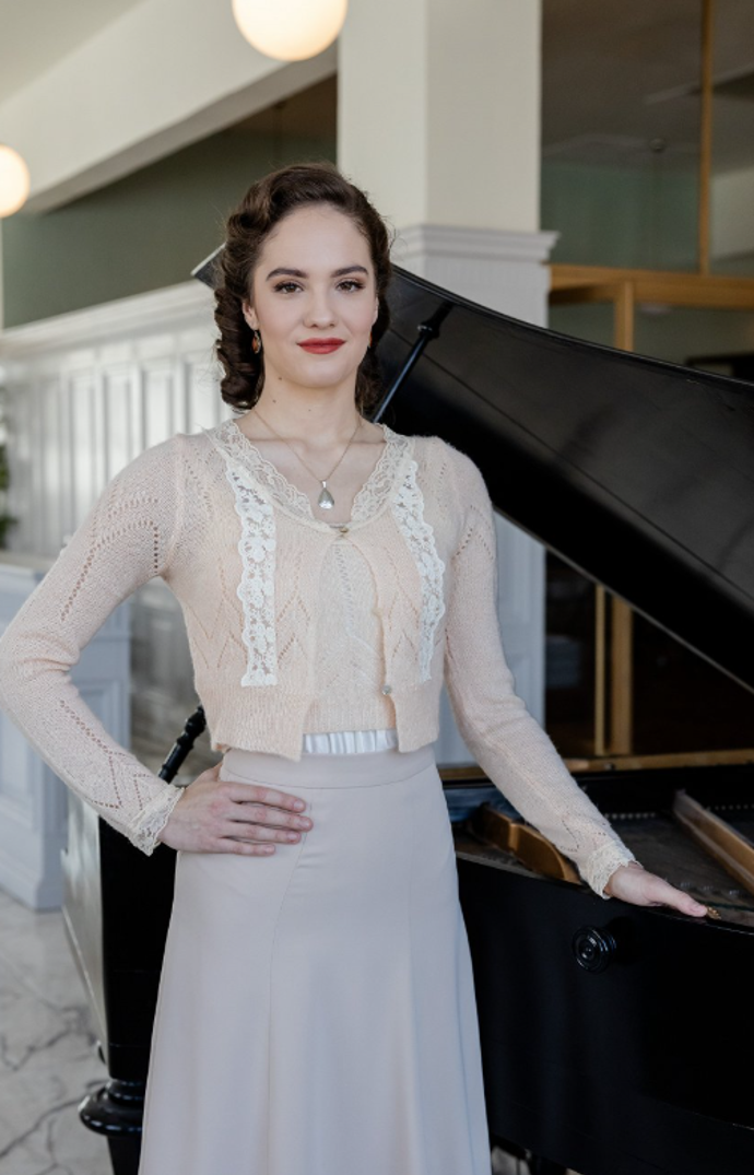 Krásná Chiara Mederová.