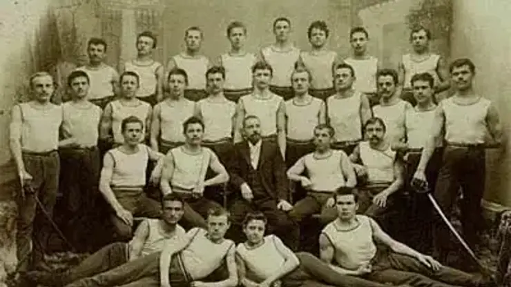 Sokol, tělocvičná jednota Slovan, 1899.