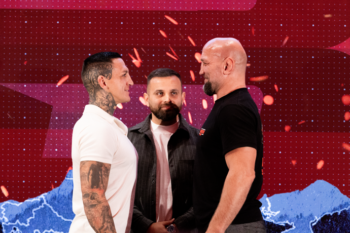 Petr "Monster" Kníže vs. Gábor Boráros.