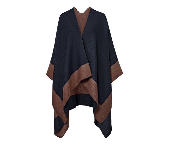 Oboustranné pončo, Tchibo, 699 Kč