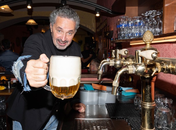 Martin Dejdar slavil u Svatého Václava.