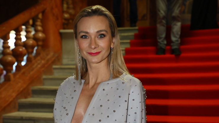 Barbora Mottlová na premiéře filmu Jak se nám to mohlo stát!?