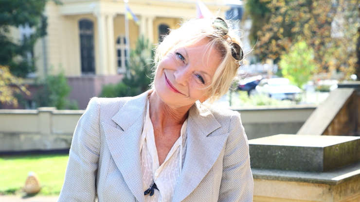 Vilma Cibulková po delší době ve společnosti. 