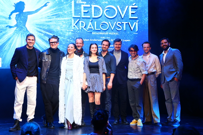 Obsazení nového muzikálu Ledové království.