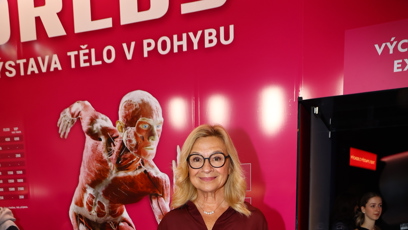 FOTO: Jana Paulová na Body Worlds.