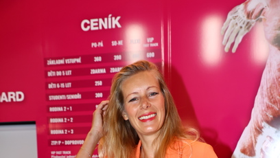 FOTO: Anna Kulovaná po dlouhé době na akci.