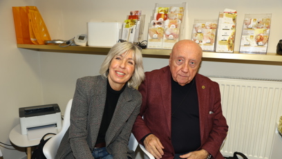 FOTO: Felix Slováček s Marcelou Březinovou.