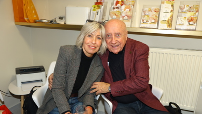 FOTO: Marcela Březinová se nechala vyfotit s Felixem Slováčkem.