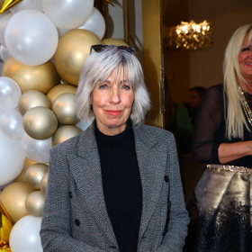 Marcela Březinová na otevření nového salonu v Lázních Fénix.