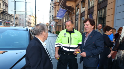 FOTO: Pavel Trávníček řešil nějaký problém.
