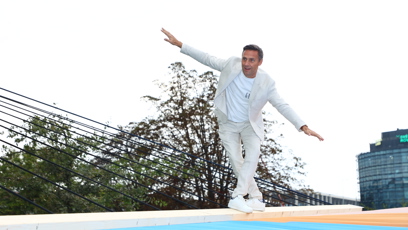 FOTO: Roman Vojtek blbnul na Margot akci.