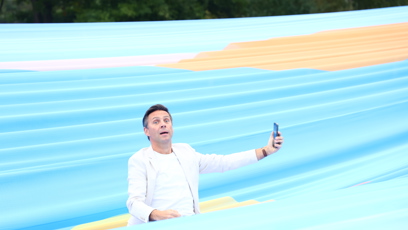 FOTO: Roman Vojtek blbnul na Margot akci.