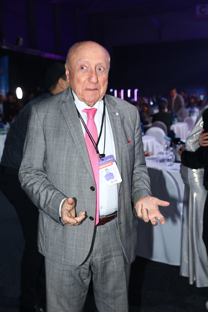 Felix Slováček na přehlídce Osmana Laffity.